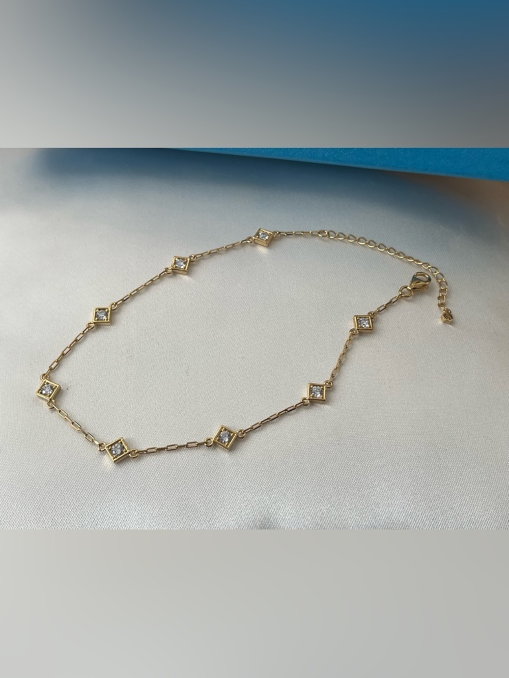 Swarovski TSC Gold Ankle Bracelet Crystals NWT $89 Retail FINAL PRICE - Picture 9 of 11